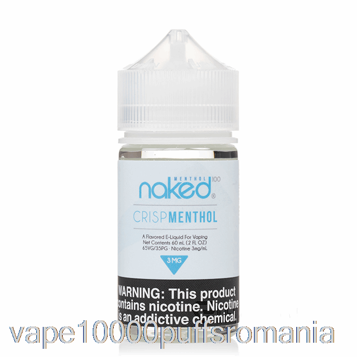 Vape Romania Crisp Mentol - Naked 100 Mentol - 60ml 0mg